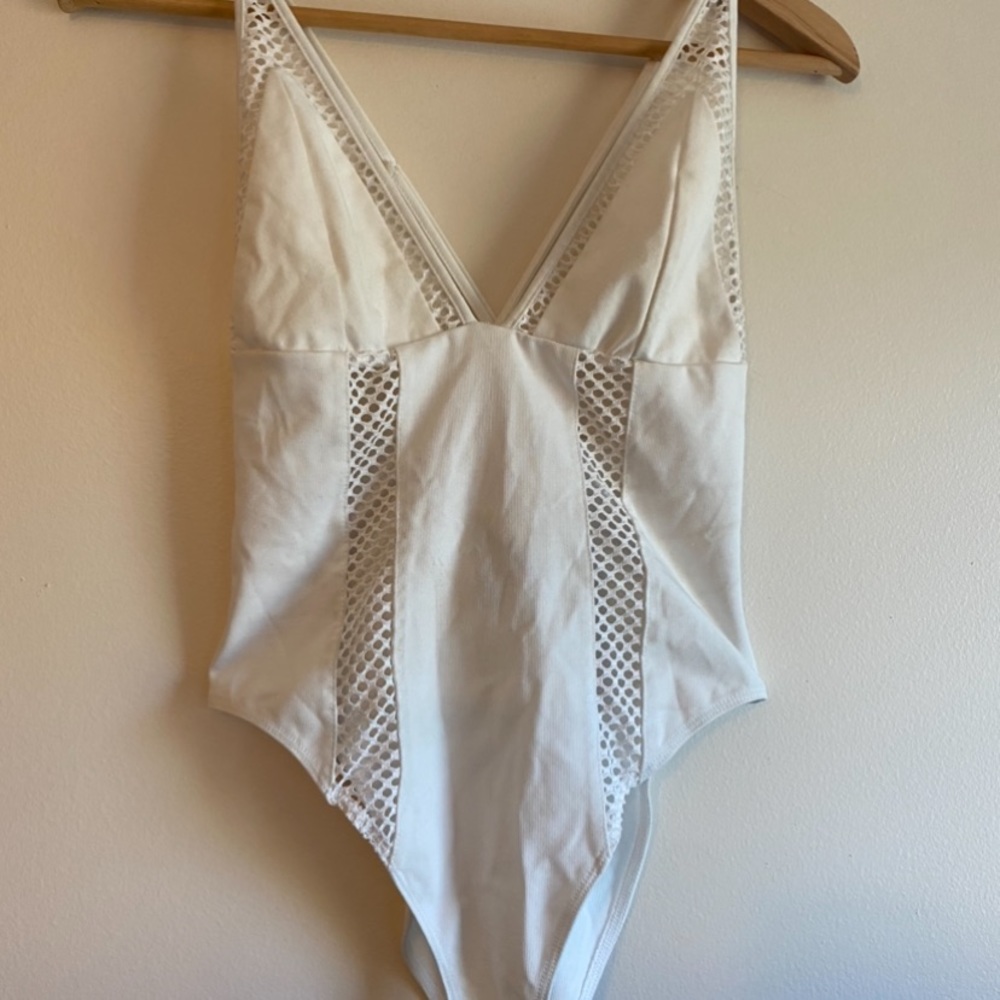 Forever 21 Body Suit with Mesh Designs
